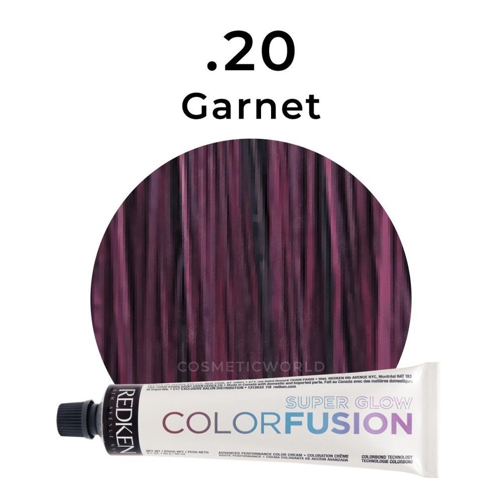 Redken Color Fusion Super Glow Advanced Performance Permanent / GARNET  .20